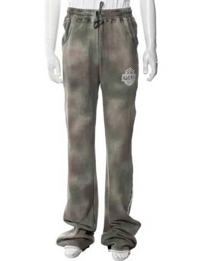 Pre-owned Alchemist Tie-dye Print Joggers W/ Tags In Green