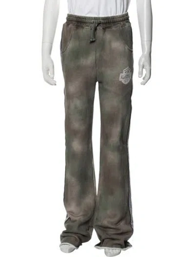 Pre-owned Alchemist Tie-dye Print Sweatpants W/ Tags In Green