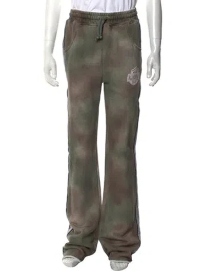 Pre-owned Alchemist Tie-dye Print Sweatpants W/ Tags In Green