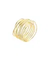 Alchemy & Co Women's Electric Feel Ring In Gold In Gold