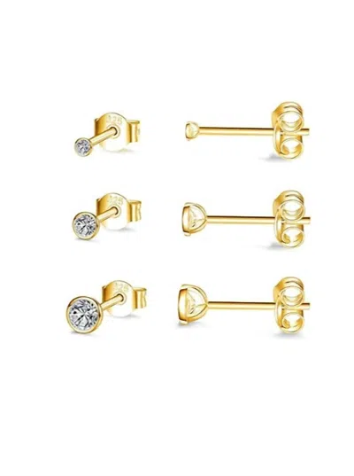 Alchemy & Co Women's Elixir Stud Set In Gold