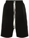 Alchemy Drop Crotch Shorts In Black