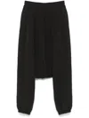 Alchemy Drop-crotch Trousers In Black
