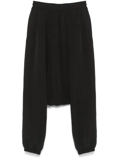 Alchemy Drop-crotch Trousers In Black