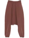 Alchemy Drop-crotch Trousers In Brown