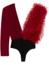 Alchemy Lia Bodysuit In Red