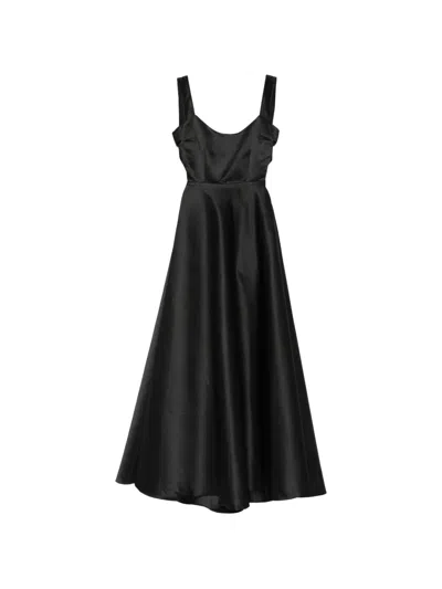 Alchemy Lia Scoop-neck Maxi Dress In Black