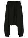 Alchemy Linen-blend Drop-crotch Trousers
