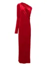 Alchemy Velvet Gown In Red
