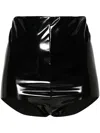 Alchemy X Lia Aram High-waist Shorts In Black