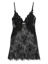 Alchemy X Lia Aram Lace Beaded Mini Dress In Black