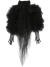 Alchemy X Lia Aram Tulle Jacket In Black
