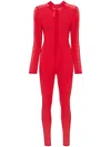 Alchemy X Liam Aram Mesh Catsuit In Red