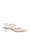 Alchimia Shoes With Toes And Straps In White, Brown