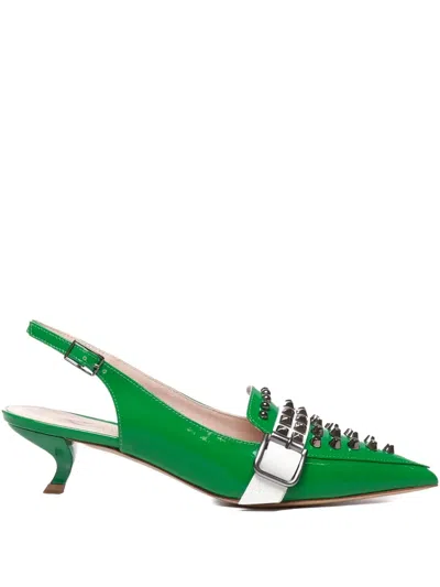 Alchimia Slingback Stud Pumps