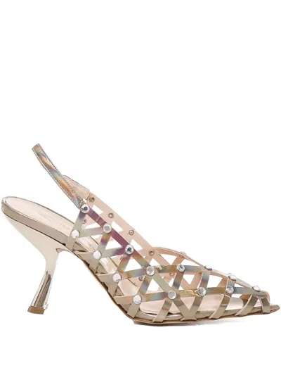 Alchimia Stone-embellished Pumps