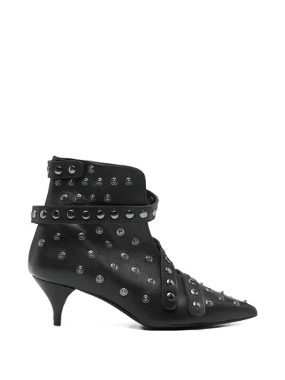 Alchimia Tamalia Pointed-toe Boots In Black