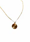 ALCO JEWELRY CHASING SUNSET NECKLACE IN GOLD