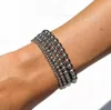 Alco Jewelry Women's Seaside Stretch Bracelet In Silver