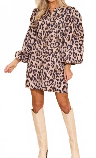 Alden Adair Athena Dress In Jaguar In Pink