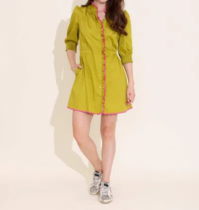 Alden Adair Audrey Dress In Grass In Green