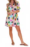 Alden Adair Audrey Dress In Al Fresco In Multi
