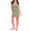 Alden Adair Azalea Dress In Green Chantilly In Multi