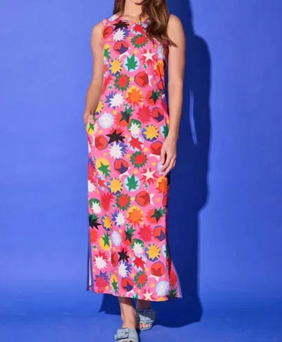 Alden Adair Berkley Maxi Dress In Firework In Multi