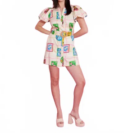 Alden Adair Blakely Dress In Postcard In Multi