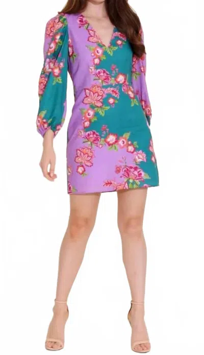 Alden Adair Bridgette Dress In Purple