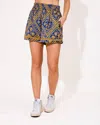 Alden Adair Celine Short In Flourish In Multi