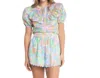 Alden Adair Celine St Barts Shorts In St. Barts In Multi