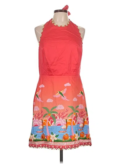 Alden Adair Millie Mini Dress In Paradise In Orange