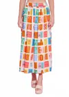 Alden Adair Danny Skirt In Voyage In Multi