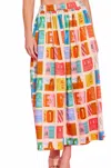 Alden Adair Danny Skirt Voyage In Multi In Multi