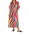 Alden Adair Delaney Dress In Sphynx In Multi