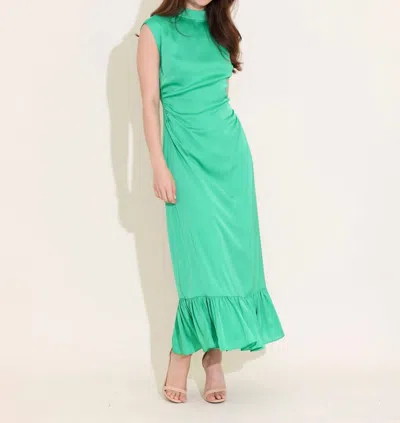 Alden Adair Estelle Dress In Jade In Green