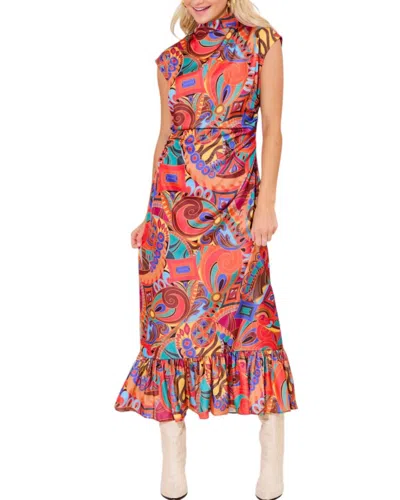 Alden Adair Estelle Maxi Dress In Jewel Box In Multi