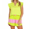 Alden Adair Gigi Top In Citrus In Orange