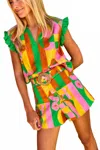 Alden Adair Gigi Top In Grasse In Multi