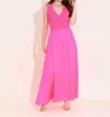 Alden Adair Hazel Dress In Neon Pink