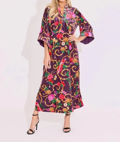 Alden Adair Jerry Midi Dress In Baroque In Multi