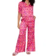 Alden Adair Jolly Pajama Set In Bowtastic In Multi