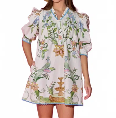 Alden Adair Lori Mini Dress In Antionette In Multi