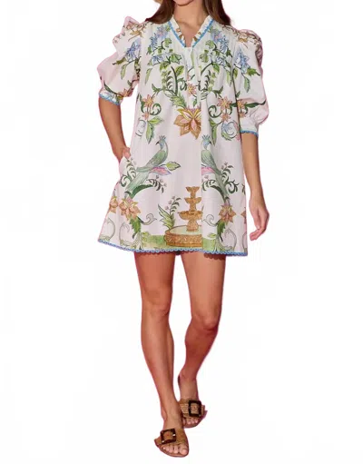 Alden Adair Lori Mini Dress In Antionette In Neutral