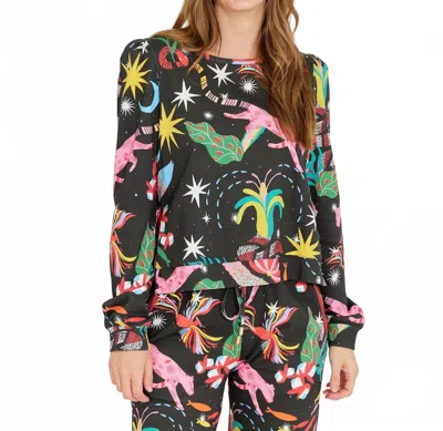 Alden Adair Mandy Top In Moonlight In Multi