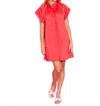 Alden Adair Margot Mini Dress In Sunburst In Red