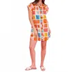Alden Adair Margot Dress In Voyage In Multi