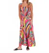 Alden Adair Maria Maxi Dress In Sphynx In Multi