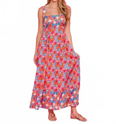 ALDEN ADAIR MARIA MAXI DRESS IN SURFBOARD